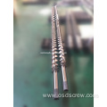 twin screw and barrel(parallel twin screw and barrel for recycled plastic pelletizing extruder WEBER KABRA WINDSOR